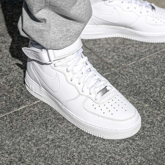 NIKE AIR FORCE 1 MID 07 All White ナイキ エアフォース 1 ミッド