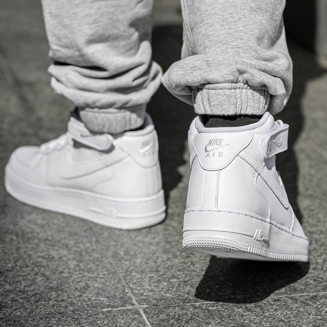 NIKE AIR FORCE 1 MID 07 All White ナイキ エアフォース 1 ミッド