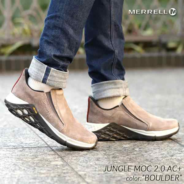 MERRELL JUNGLE MOC 2.0 AC+ BOULDER メレル ジャングルモック シューズ スニーカー ( ボルダー ベージュ レディース ウィメンズ 国内正規品 J94527 )