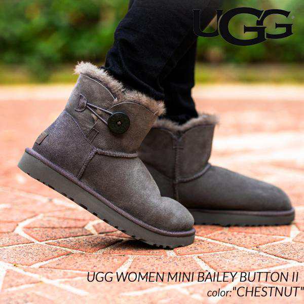 ストアプロモーション アグ UGG ムートンブーツ ベイリーボタン - 靴