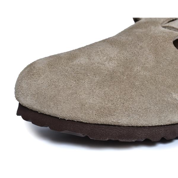BIRKENSTOCK BOSTON SUEDE ( NARROW FIT ) TAUPE ビルケンシュトック ボストン スエード レディース サンダル ベージュ60463