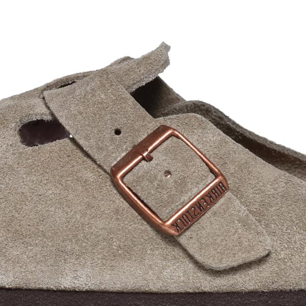 BIRKENSTOCK BOSTON SUEDE ( NARROW FIT ) TAUPE ビルケンシュトック ボストン スエード レディース サンダル ベージュ60463
