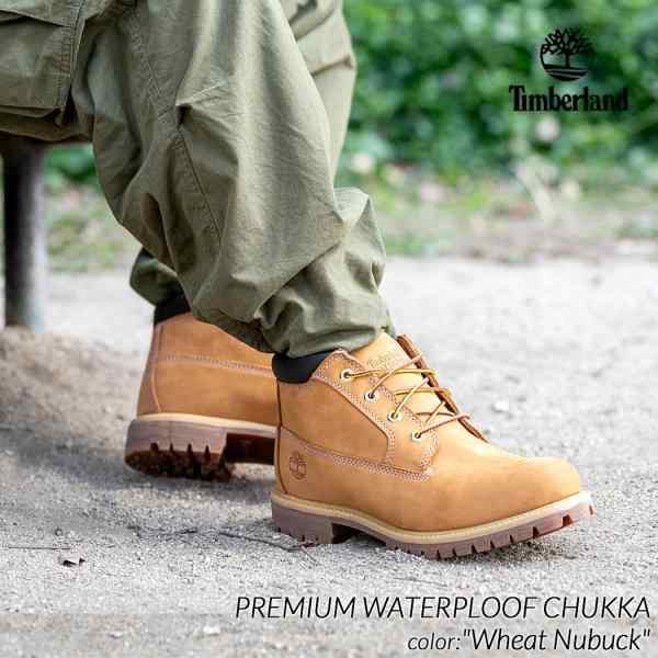 Timberland PREMIUM WATERPLOOF CHUKKA Wheat Nubuck ティンバーランド プレミアム チャッカ ブーツ ( ウィート メンズ 23061 )