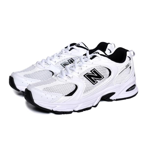 NEW BALANCE MR530EWB WHITE BLACK ニューバランス スニーカー ( グレー 黒 ブラック 白 ホワイト 725 D レディース ウィメンズ )
