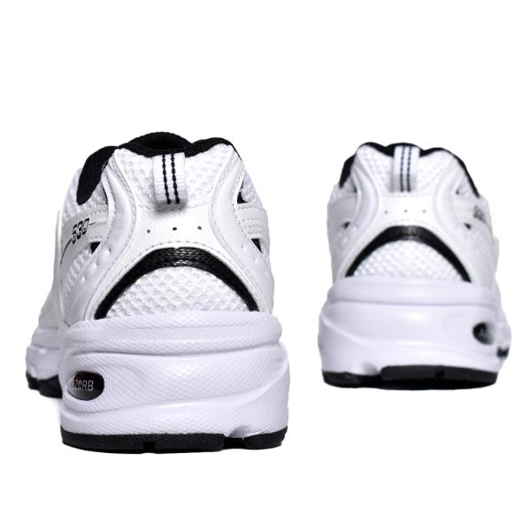 NEW BALANCE MR530EWB WHITE BLACK ニューバランス スニーカー ( グレー 黒 ブラック 白 ホワイト 725 D レディース ウィメンズ )
