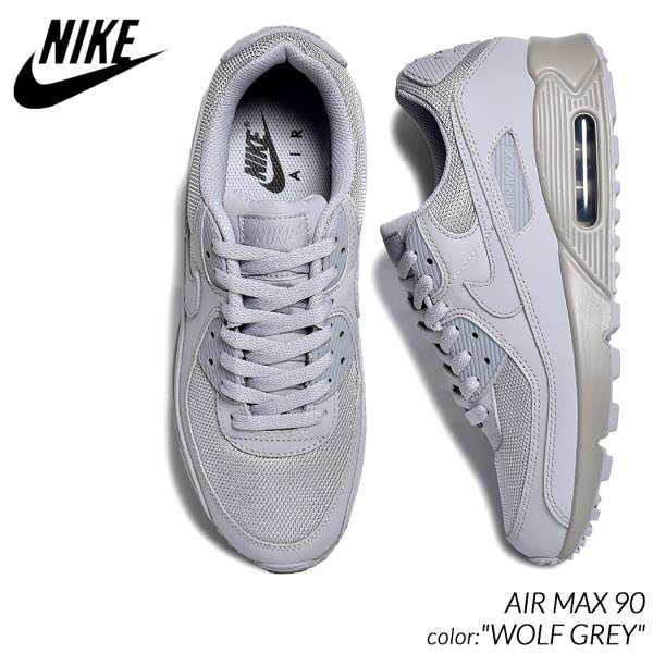 NIKE AIR MAX 90 WOLF GREY ナイキ エアマックス スニーカー ( グレー 灰色 メンズ レディース ウィメンズ CN8490-001 )