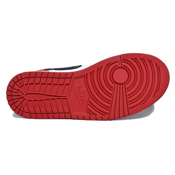 NIKE AIR JORDAN 1 LOW Bred Toe ナイキ エア ジョーダン ロー スニーカー ( ブレッド 赤 レッド 黒 ブラック メンズ 553558-161 )