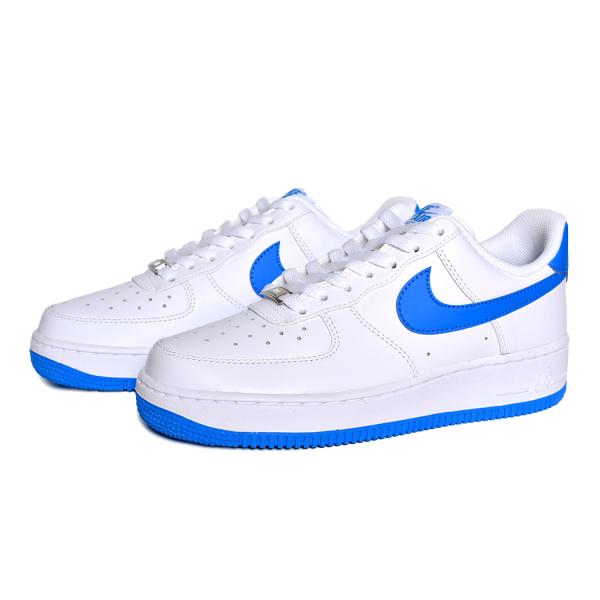 Nike スニーカー 青/白 NIKE AIR FORCE 1 07 White / Photo Blue ナイキ エアフォース