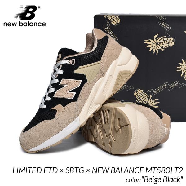 海外限定 LIMITED ETD × SBTG × NEW BALANCE MT580LT2 Beige Black ニューバランス スニーカー ( 日本未発売 サボタージュコラボ メンズ D )