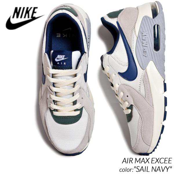 NIKE AIR MAX EXCEE SAIL NAVY ナイキ エアマックス スニーカー ( ネイビー 白 ホワイト AM 90 95 FZ3593-133 )