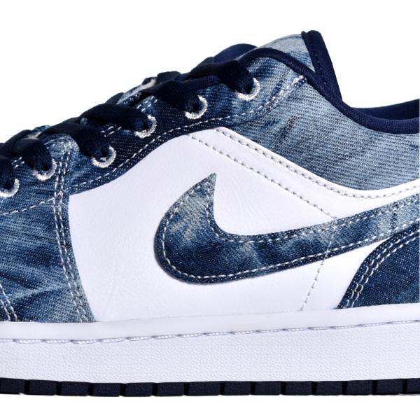 海外限定 NIKE AIR JORDAN 1 LOW SE Washed Denim ナイキ エア ジョーダン ロー スニーカー ( 日本未発売 デニム CZ8455-100 )_9