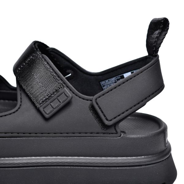 UGG W GOLDENGLOW BLACK アグ ウィメンズ ゴールデングロウ サンダル スライド レディース ( 黒 ブラック 厚底 ストラップ 1152685 )_5