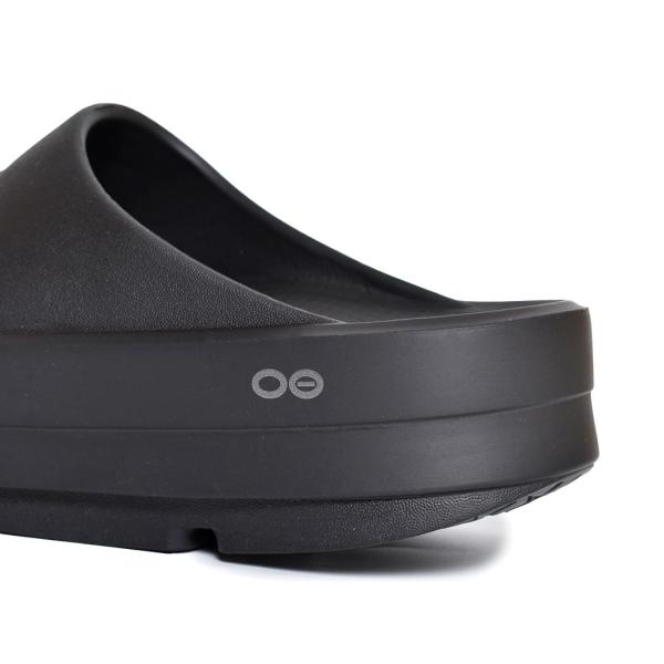 OOFOS OOmega OOahh BLACK ウーフォス ウーメガ ウーアー サンダル