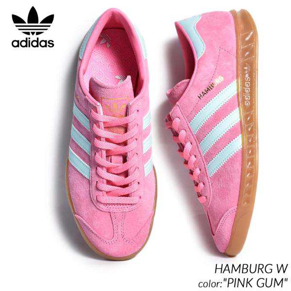 adidas HAMBURG W PINK GUM アディダス ハンバーグ スニーカー ( ハンブルク ピンク エメラルド レディース ウィメンズ IH5459 )