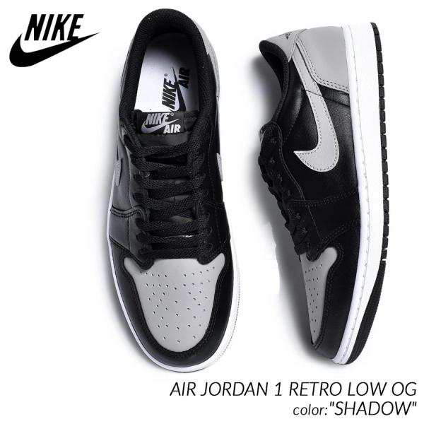 NIKE AIR JORDAN 1 RETRO LOW OG SHADOW ナイキ エア ジョーダン 1 ロウ スニーカー ( シャドー グレー メンズ レディース CZ0790-003 )