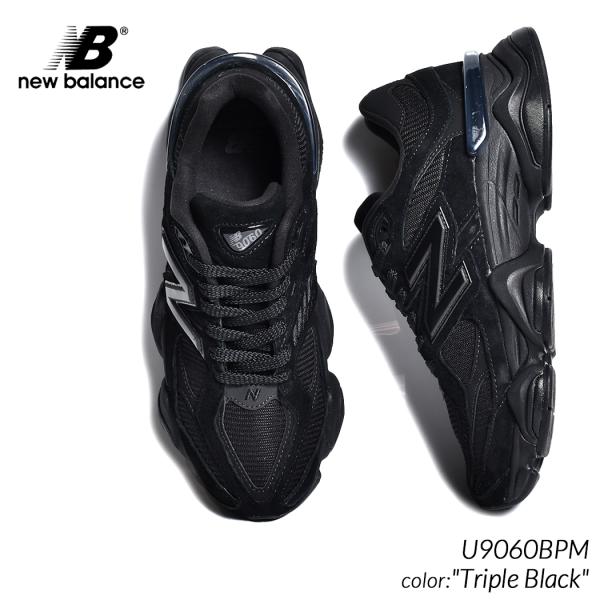 NEW BALANCE U9060BPM Triple Black ニューバランス スニーカー ( 黒 ブラック トリプルブラック D メンズ レディース ウィメンズ 90/60 )