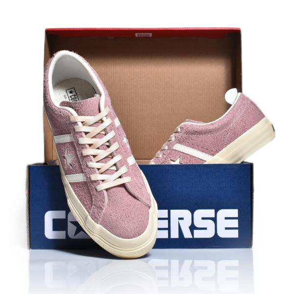 CONVERSE STAR&BARS US SUEDE DUSTY PINK コンバース スター&バーズ スエード スニーカー ( スエード ピンク メンズ 35200740 )