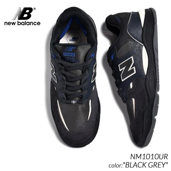 海外限定 NEW BALANCE NUMERIC NM1010UR BLACK GREY ニューバランス ヌメリック スニーカー ( 日本未発売 黒 ブラック グレー メンズ )