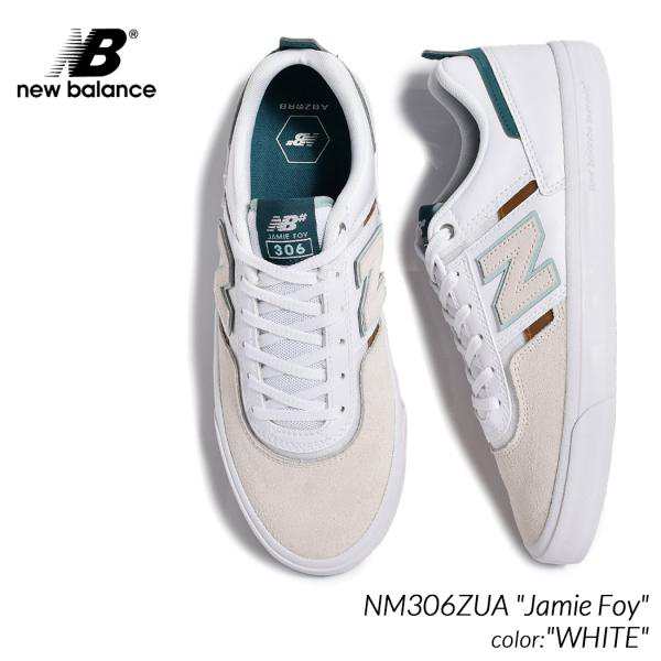 海外限定 NEW BALANCE NUMERIC NM306ZUA Jamie Foy WHITE ニューバランス ヌメリック スニーカー ( 日本未発売 白 ホワイト メンズ レデ