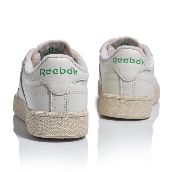REEBOK CLUB C 85 VINTAGE TOP-CHALK リーボック クラブシー ヴィンテージ レザー スニーカー ( 白 ホワイト 国内正規品 メンズ 100000317 )
