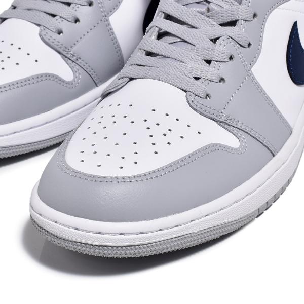 NIKE AIR JORDAN 1 MID White/Wolf Grey/Midnight Navy ナイキ エア