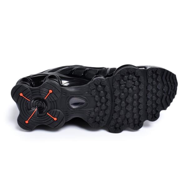 NIKE ナイキ ウィメンズ ショックス スニーカー W SHOX TL Black and Max Orange ( 黒 ブラック メンズ レディース ウィメンズ AR3566-002 )_5