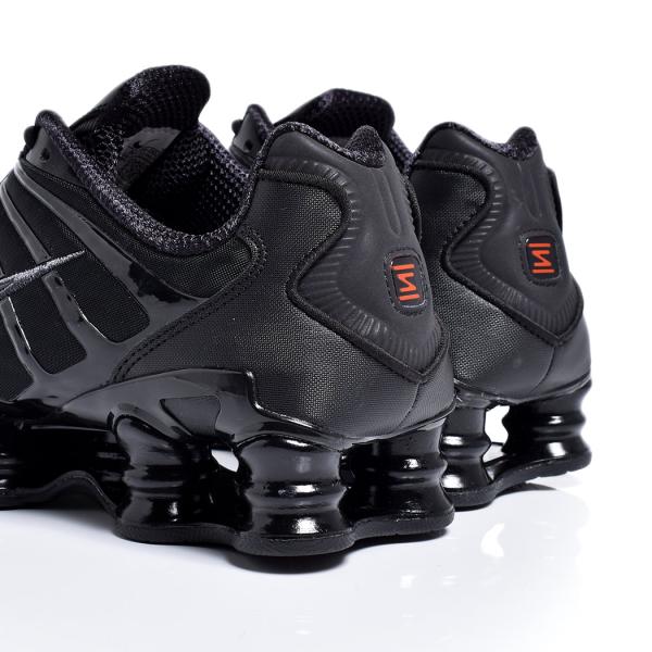 NIKE ナイキ ウィメンズ ショックス スニーカー W SHOX TL Black and Max Orange ( 黒 ブラック メンズ レディース ウィメンズ AR3566-002 )_9