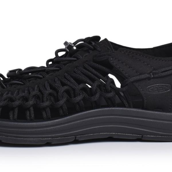 KEEN キーン メンズ 特殊 シューズ サンダル スニーカー MEN UNEEK BLACK/BLACK ( 黒 黒いこと SANDAL 1014097 )