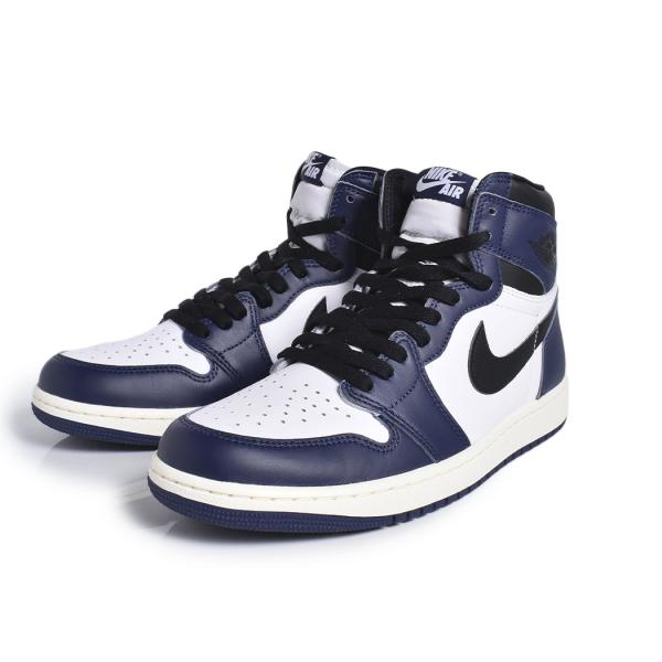 NIKE ナイキ エア ジョーダン レトロ ハイ スニーカー AIR JORDAN 1 RETRO HIGH OG Midnight Navy ( 紺 ネイビー メンズ DZ5485-401 )_1