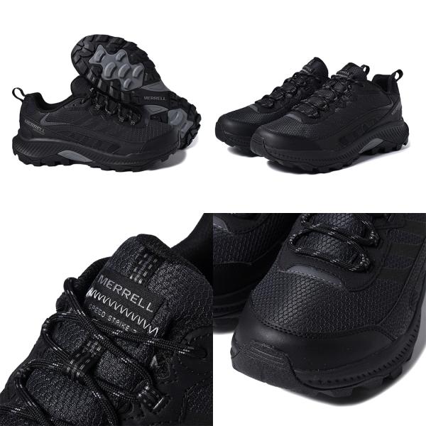 MERRELL メレル スピードストライク2 ウォータープルーフ スニーカー SPEED STRIKE 2 WATERPROOF "BLACK" "FUNGI" ( J037841 J037847 )