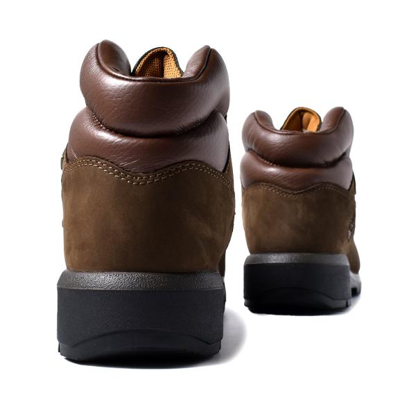 Timberland FIELD BOOT WP L/F MID DARK BROWN NUBUCK