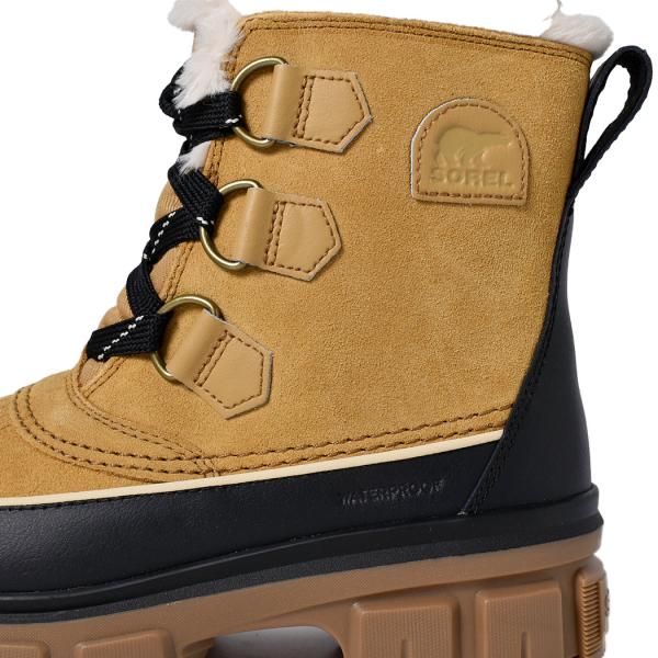 SOREL ソレル ティボリ5 ブーツ TIVOLI V WATERPROOF CURRY/BLACK ( 国内正規品 ベージュ キャメル レディース ウィメンズ BOOTS 防水 NL5113-373 )_4