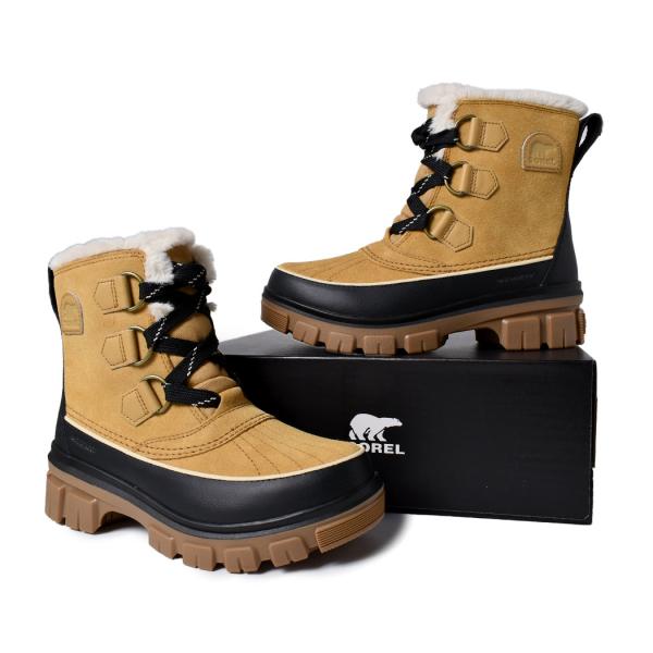 SOREL ソレル ティボリ5 ブーツ TIVOLI V WATERPROOF CURRY/BLACK ( 国内正規品 ベージュ キャメル レディース ウィメンズ BOOTS 防水 NL5113-373 )_6