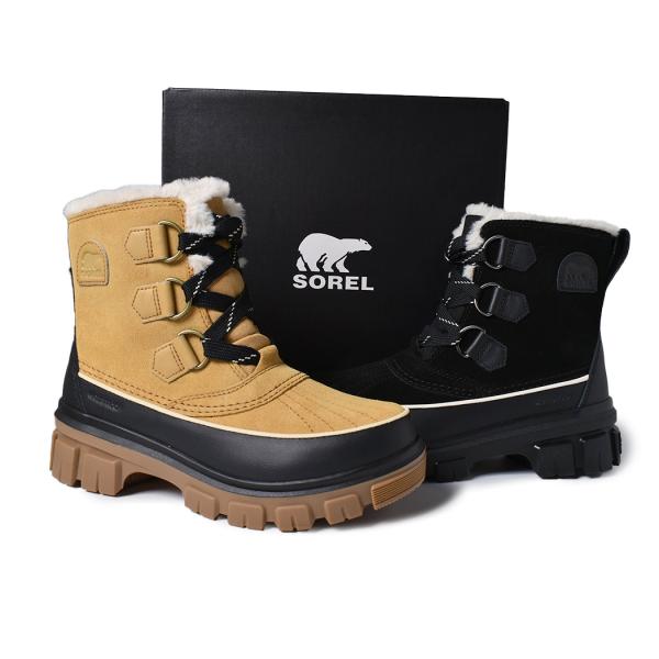 SOREL ソレル ティボリ5 ブーツ TIVOLI V WATERPROOF CURRY/BLACK ( 国内正規品 ベージュ キャメル レディース ウィメンズ BOOTS 防水 NL5113-373 )_7