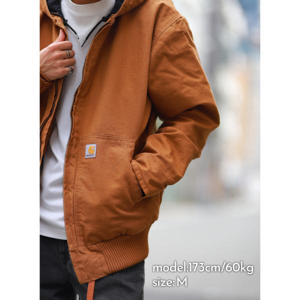 Carhartt フード付きジャケットブラウン Carhartt フード付きジャケット XL ブラウン 雰囲気系 Carhartt