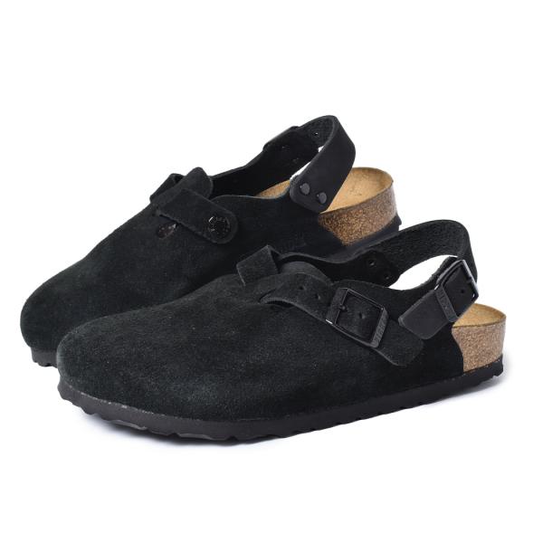BIRKENSTOCK TOKIO 2 SUEDE ( NARROW FIT ) BLACK ビルケンシュトック 