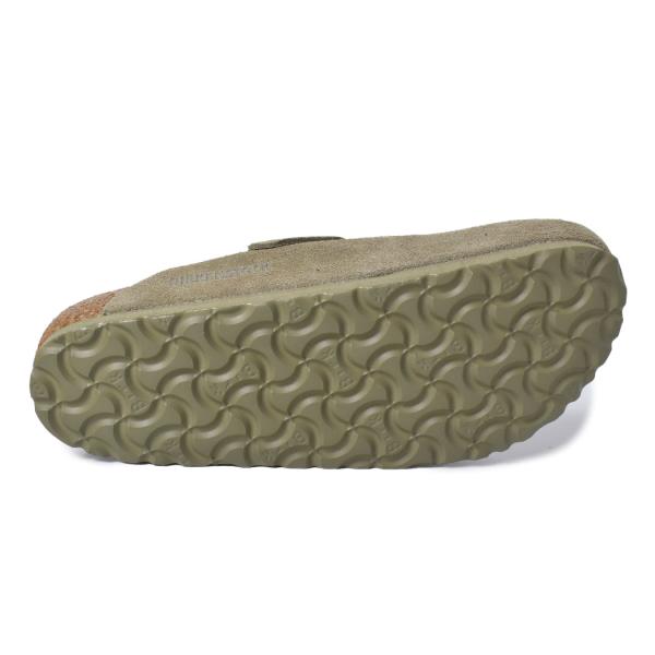 BIRKENSTOCK ビルケンシュトック ボストン スエード レディース サンダル BOSTON SUEDE ( NARROW FIT ) Faded Khaki カーキ 1025844_2