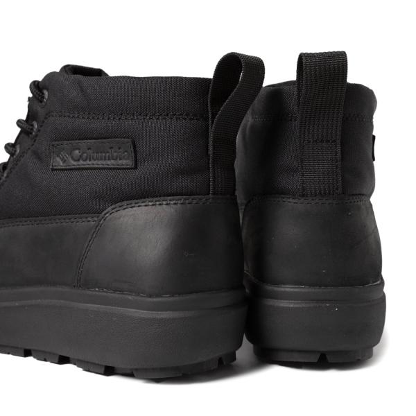 Columbia コロンビア サップランド 3 ブーツ SAPLAND III LUX WP OH INFINITY BLACK BOOTS メンズ レディース 国内正規品 黒 ブラック YU9509-010_1