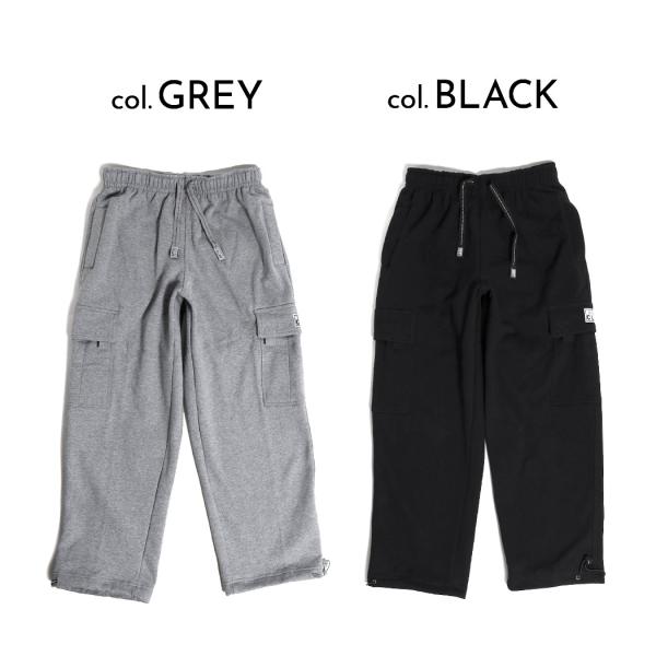 PRO CLUB プロクラブ フリース カーゴパンツ スウェットパンツ Heavyweight Fleece Cargo Pants GREY BLACK スエット ズボン 162_10