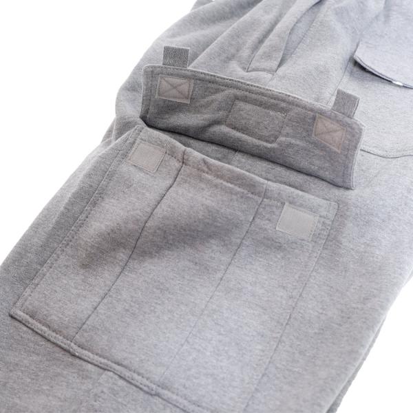 PRO CLUB プロクラブ フリース カーゴパンツ スウェットパンツ Heavyweight Fleece Cargo Pants GREY BLACK スエット ズボン 162_7