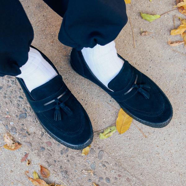 LAST RESORT AB SUEDE ラストリゾート ローファー BLACK Last Resort AB LAST RESORT SHOES ラストリゾートエービー