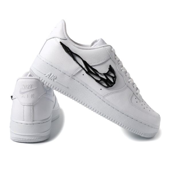 NIKE ナイキ エアフォース ロー スニーカー AIR FORCE 1 LOW 07 LX Black Molten Metal ( 白 ホワイト モルテンメタル 黒 IF1686-101 )