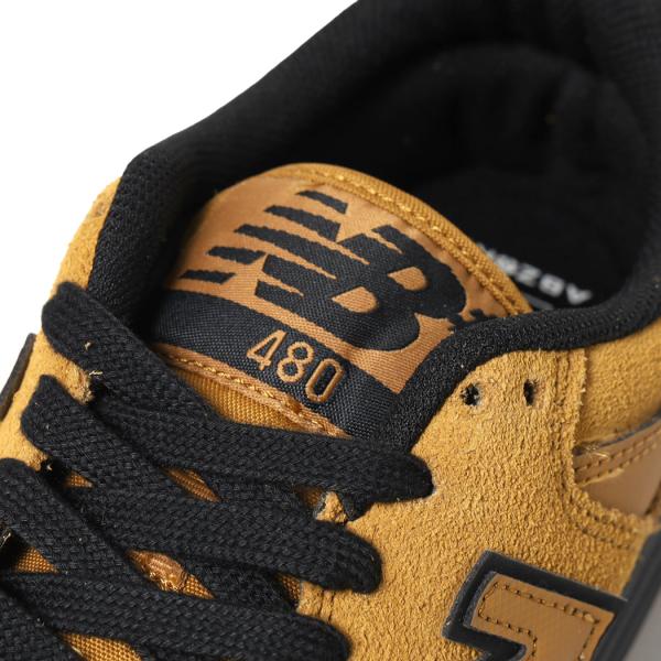 海外限定 NEW BALANCE ニューバランス 480 ヌメリック スニーカー NUMERIC NM480GDT TABACCO ( 日本未発売 ベージュ 黒 ブラック タバコ )