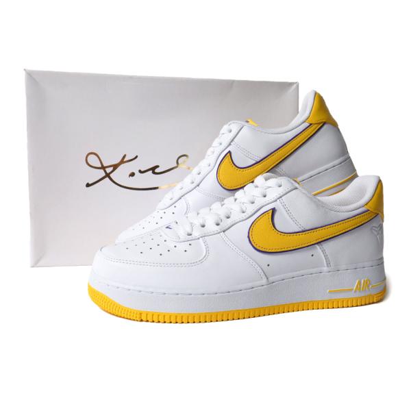 KOBE BRYANT × NIKE コービー ブライアント ナイキ エアフォース ロー レトロ スニーカー AIR FORCE 1 LOW RETRO QS KB ( 白 FZ1151-100 )_2