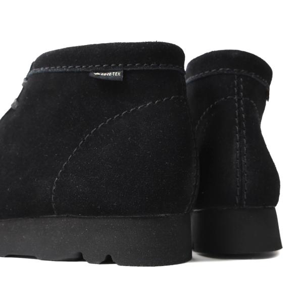 Clarks クラークス ワラビー シューズ ゴアテックス スエード ブーツ W Wallabee BOOTS GORE-TEX Black Suede ( レディース ウィメンズ 26168586 )
