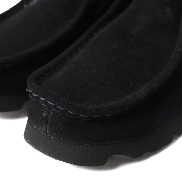 Clarks クラークス ワラビー シューズ ゴアテックス スエード ブーツ W Wallabee BOOTS GORE-TEX Black Suede ( レディース ウィメンズ 26168586 )