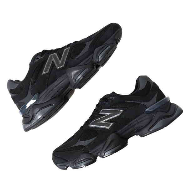 NEW BALANCE ニューバランス 9060 スニーカー U9060ZGE BLACK ( 黒 ブラック D メンズ レディース ウィメンズ トリプルブラック 90/60 )_1