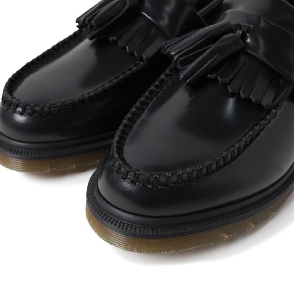 Dr.Martens ドクターマーチン アドリアン レザー ローファー シューズ ADRIAN BLACK ( 厚底 黒 タッセル ブラック レディース ウィメンズ 14573001 )