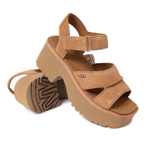 UGG アグ ウィメンズ ニュー ハイツ アンクル ストラップ サンダル