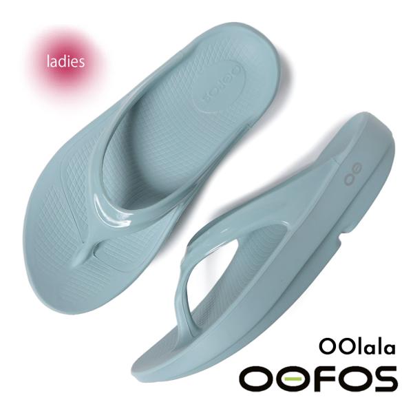 OOFOS ウーフォス ウーララ サンダル OOlala MIST ( 国内正規品 SANDAL トング 水色 ミスト リカバリーサンダル レディース ウィメンズ 2000070154251 )